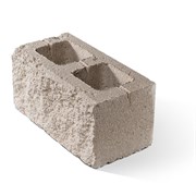 Блок бетонный "Колотый"